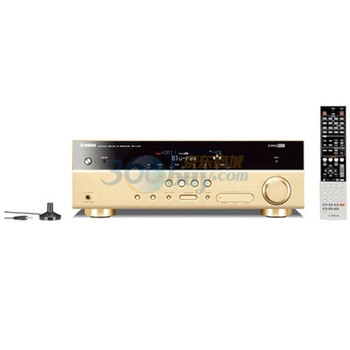 雅马哈(YAMAHA) HTR-4063 5.1声道数码家庭影院收音扩音机 金色