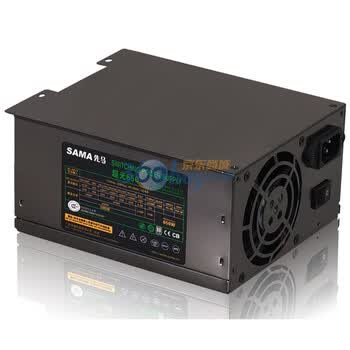 先马（SAMA）超光650 电源（额定500W/80PLUS白牌/主动式PFC）