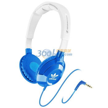 森海塞尔（Sennheiser） HD220 Originals adidas合作新品时尚耳机 头戴封闭式贴耳设计 蓝白色