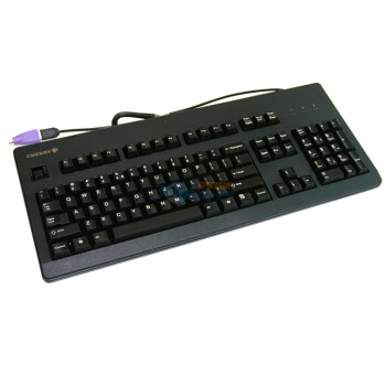 樱桃（Cherry）G80-3000LPCEU-2 机械键盘（黑色黑轴3000）