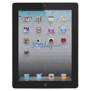 苹果（Apple）iPad 2 MC916CH/A 9.7英寸平板电脑 （64G WIFI版）黑色