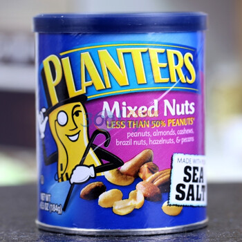 Planters绅士油焗什果仁184g