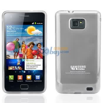 邦克仕（Benks）Magic Jelly移动数码产品专用保护壳（适用于三星 SAMSUNG I9100透白色）