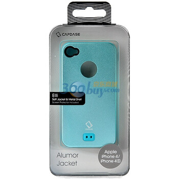 卡登仕（CAPDASE）Iphone4S金属战士(蓝色) 手机保护壳 适用于苹果Iphone4/ Iphone4S
