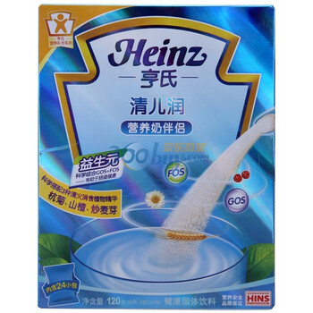 亨氏清儿润营养奶伴侣120g