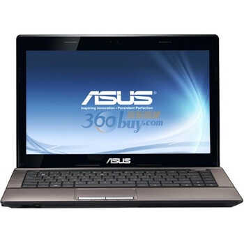 华硕（ASUS）K43E34TA-SL 14.0 英寸笔记本电脑（A6-3400M 2G 320G HD6650M 1GB独显 USB3.0 Win7 褐色）