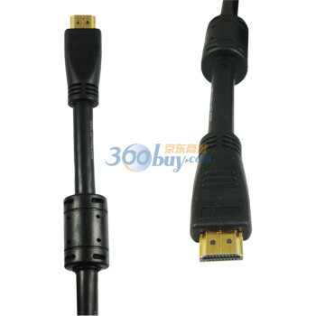 CE-LINK 2010 家装布线 长距离专业版 24AWG HDMI(1.4版)数字高清线 双磁环 12.7米 黑色