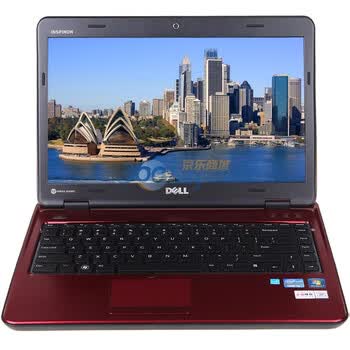 戴尔（DELL）Inspiron14R 14英寸笔记本电脑（i5-2430M 4G 640G 1G独显 HD6630 D刻 WIN7）合金红