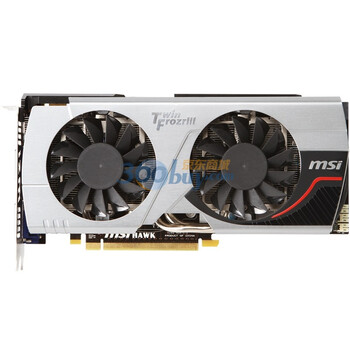 微星(msi)N560GTX-Ti Power Edition 822/4008MHz 1024Mb/256bit DDR5 PCI-E显卡