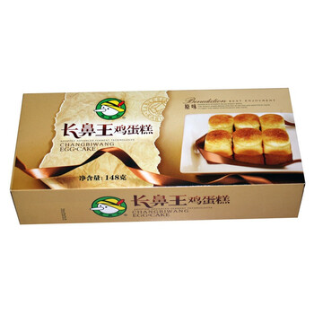 【长鼻王】原味口味鸡蛋糕148g×8盒