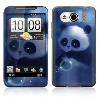 ideaSkin HTC T9199 / Z510D / 双擎 / 双擎S 熊猫 机身贴膜 保护膜 皮肤 BDFD032158