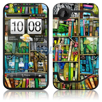 ideaSkin HTC Incredible S / G11 / 惊艳 / S710e 皮肤 书架 外壳保护套皮贴膜 DAVC201985