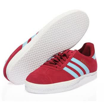 阿迪达斯 adidas 经典情侣款板鞋 红色 44