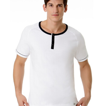 Jockey居可衣 2012春夏新品 男式全棉家居T恤 JJ15292110 100白色 XXL