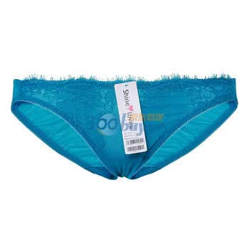 爱慕 Shine Love心爱羽裳中腰三角内裤SL22462 蓝 XL
