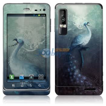 ideaSkin 摩托罗拉 ME863 /XT883/XT862/里程碑 3/DROID 3 皇帝 外壳保护套皮贴膜 BADD042160