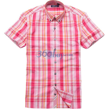 007Martini休闲短袖衬衫11SS00225110 桔红色 XXL