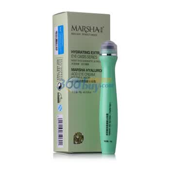 玛莎（marsha）波尿酸全效眼部走珠精华眼霜去黑眼圈眼纹眼袋升级版15g