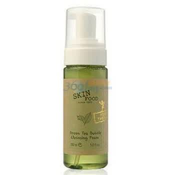 SKIN FOOD绿茶泡沫洗面奶160ml