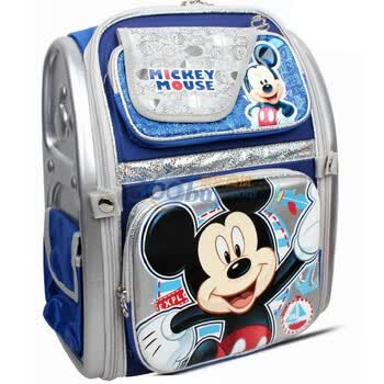 迪士尼DISNEY小学生儿童减负双肩书包SM80241 宝蓝