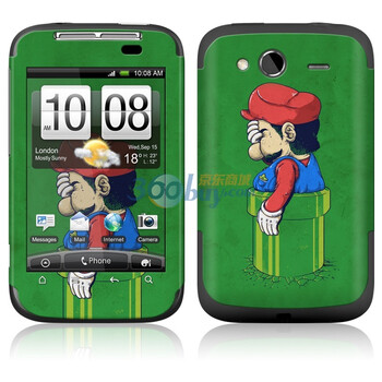 ideaSkin HTC Wildfire S(G13) 皮肤 游戏结束 手机外壳保护套皮贴膜 ENDAXC081925