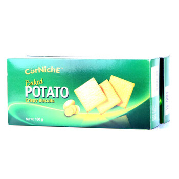 印尼进口食品 可尼斯香烤薯仔饼 盒装 160g*2盒