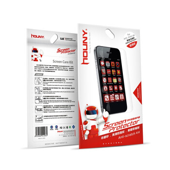 弘毅(HOUNY) HTC/多普达 EVO 3D 纳米材质 超高清 防指纹手机屏幕保护贴膜