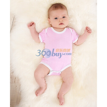 babyglow贝若星体温监测婴儿服(体温衣 浅粉红 85