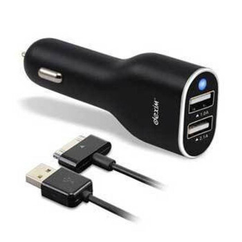 德鑫明 dexim DCA221 iPad iPhone4 3GS 双USB 车充 5V 3.1A