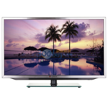 康佳（KONKA）LED40X6000D 39英寸 Android系统银联 3D电视 (银色)