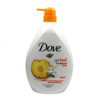 Dove多芬轻跃水嫩沐浴乳 甜桃与白薑花多芬沐浴乳1000ml