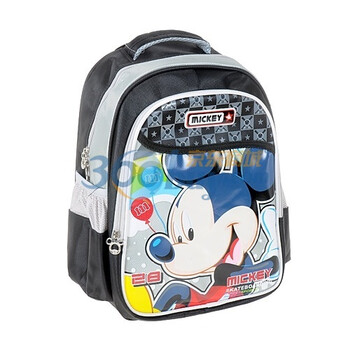 Disney/迪士尼 mickey卡通米奇双肩学生书包 儿童书包SM80222 黑色