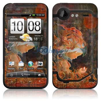 ideaSkin HTC Incredible S / G11 / 惊艳 / S710e 皮肤 夜光 外壳保护套皮贴膜 DAVC902123