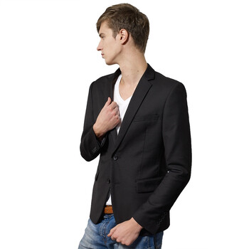 佐肯Eingezogen时尚黑色小西服 W025 黑色 XXXL