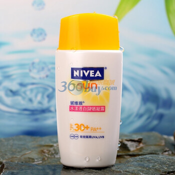 妮维雅NIVEA水漾透白防晒凝露SPF30+/PA++/50ml