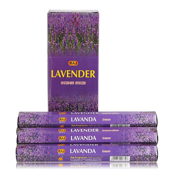 RAJ印度进口香薰香料 帮助睡眠 线香102d 薰衣草 310g