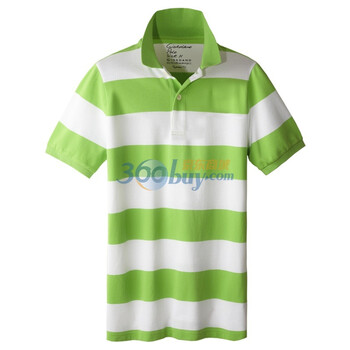 Giordano佐丹奴 Polo 男炫彩个性横间修身Polo 01012014 发白的杏仁色 XL