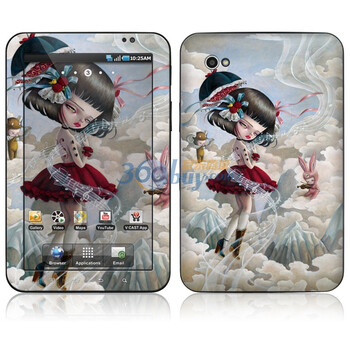 ideaSkin 三星 GALAXY Tab / P1000 / P1010 皮肤 云中弹奏 外壳保护套皮贴膜 DBGC682074