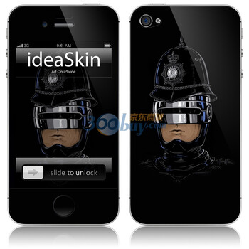 ideaSkin iPhone 4 皇家警察 手机外壳保护套皮贴膜 CJKC171971