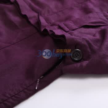 茵曼INMAN2012连衣裙 吊染渐变OP50002 紫色 XL