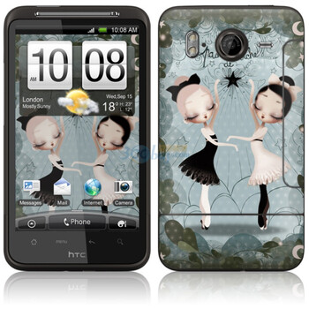 ideaSkin HTC Desire HD/G10/G7HD/A919/大坏蛋 双人芭蕾 手机外壳保护套皮贴膜 ENDASC612063