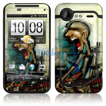 ideaSkin HTC Incredible S / G11 / 惊艳 / S710e 皮肤 噪音 外壳保护套皮贴膜 DAVD022151