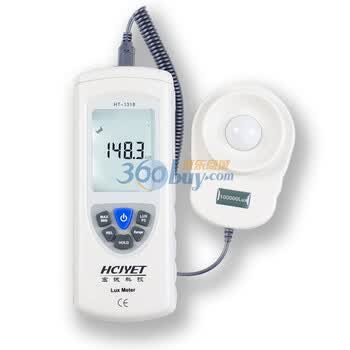 HCJYET 宏诚科技 照度计 照度仪 光度计HT-1318