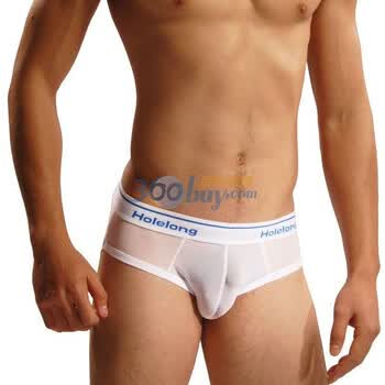 活力龙 男士内裤 透明网内裤 男 透气男士三角内