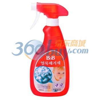 韩国保宁B&B婴儿衣物斑点喷雾剂/杀菌/去污力强BY07-01 500ml