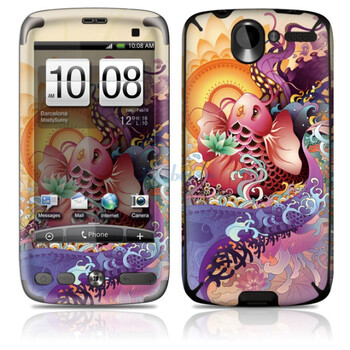 ideaSkin HTC Desire / G7 / A8181 / A8180 鱼跃鸢飞 手机外壳保护套皮贴膜 ENCIYB311019