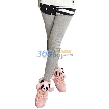 新珑新 slomsin 女装新款美国国旗针织短裤9230 黑色 M