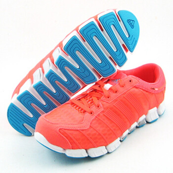 阿迪达斯 Adidas 2011年女清风跑步鞋 红色 39