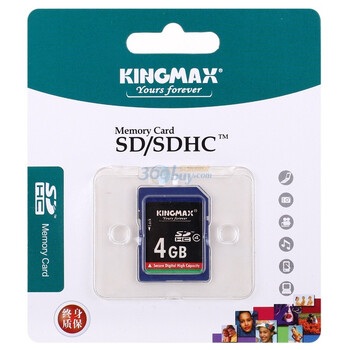 胜创（kingmax）4G SDHC 存储卡（class4）