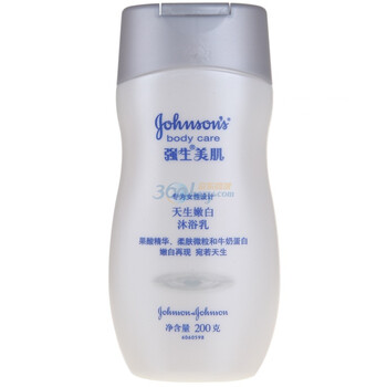 强生美肌天生嫩白沐浴乳200ml